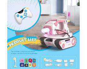 Robot Energize Lab Panxer PNX100P biely/ružový

 obrázok produktu 2 z 4