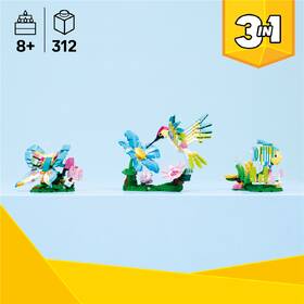 Stavebnica LEGO® Creator 3 v 1 31384 Divoká zvířata: Barevný kolibřík 

 obrázok produktu 5 z 8