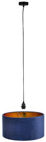 Závesné svietidlo Smartwares 40 cm modré/zlaté

 obrázok produktu 2 z 3