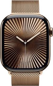 Inteligentné hodinky Apple GPS + Cellular 46mm zlatý titán - zlatý milánsky ťah - S/M 

 obrázok produktu 1 z 8