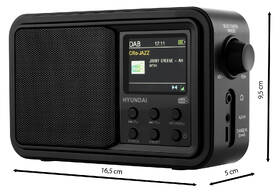 Rádioprijímač s DAB+ Hyundai PR 650 BTDAB čierny

 obrázok produktu 2 z 5