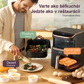 Fritéza teplovzdušná COSORI DC123S TurboTower Pro, 10,8 l čierny

 obrázok produktu 8 z 9