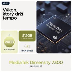 Mobilný telefón Motorola Moto G86 Power 5G 12 GB / 256 GB zelený

 obrázok produktu 7 z 20