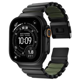Remienok NOMAD Stratos FKM na Apple Watch 45/46/49mm, titanový čierny/zelený

 obrázok produktu 2 z 12