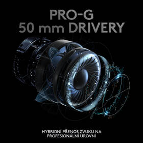 Headset Logitech G PRO X Lightspeed Wireless čierny

 obrázok produktu 8 z 10