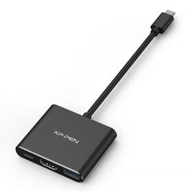 USB Hub XPPen 3v1 USB-C čierny

 obrázok produktu 3 z 5
