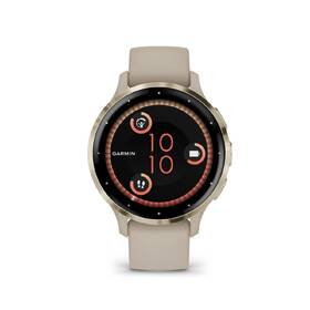Inteligentné hodinky Garmin Venu 3S - Cream Gold / French Gray Silicone Band 

 obrázok produktu 2 z 3