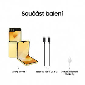Mobilný telefón Samsung Galaxy Z Flip6 5G 12 GB / 256 GB žltý

 obrázok produktu 23 z 33