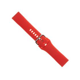 Remienok FIXED Silicone Strap 20mm na smartwatch červený

 obrázok produktu 3 z 5
