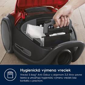 Podlahový vysávač Electrolux PD91-ANIMA červený

 obrázok produktu 25 z 27