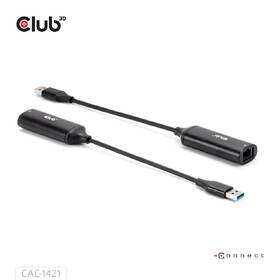 Adaptér Club3D USB-A / RJ45, 5Gb, M/F, 24cm čierna

 obrázok produktu 1 z 3