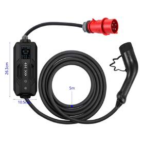 Cestovná nabíjacia stanica IMMAX SMART NEO LITE pro elektromobily EV/PHEV AC Type 2 22kW Tuya 

 obrázok produktu 2 z 11
