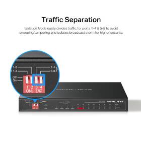 Switch Mercusys MS112GMP (MS112GMP) čierny

 obrázok produktu 6 z 10