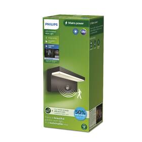 Nástenné svietidlo Philips Bustan, 4000 K, pohybový senzor 

 obrázok produktu 5 z 5