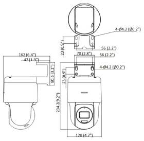 IP kamera HiLook PTZ-N2C400M-DE(F0)(O-STD) biela

 obrázok produktu 3 z 3