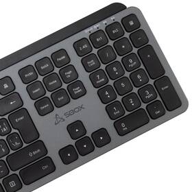 Klávesnica SBOX BT-26, CZ/SK layout čierna/sivá

 obrázok produktu 2 z 8