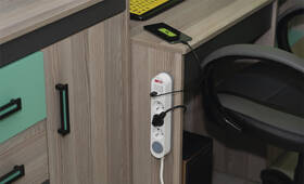 Kábel predlžovací EMOS 3x zásuvka, Fast Charging, 1x USB, 1x USB-C, vypínač, 2 m sivý/biely

 obrázok produktu 7 z 8