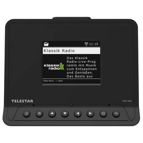 Internetový rádioprijímač s DAB+ Telestar TOP 400 čierny

 obrázok produktu 2 z 5