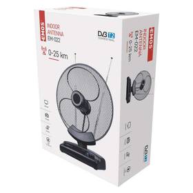 Izbová anténa EMOS EM-022, 0–25 km DVB-T2 

 obrázok produktu 4 z 4