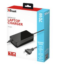 Sieťový adaptér Trust Primo, univerzálna, pre notebooky, 70W 

 obrázok produktu 4 z 4