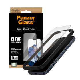 Tvrdené sklo PanzerGlass na Apple iPhone 17 Pro Max s inštalačným rámčekom 

 obrázok produktu 5 z 6