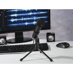 Mikrofón Hama MIC-P35 Allround čierny

 obrázok produktu 3 z 3