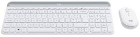 Klávesnica s myšou Logitech Wireless Combo MK470 Slim,  CZ/SK biela

 obrázok produktu 1 z 10