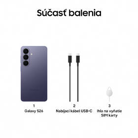 Mobilný telefón Samsung Galaxy S26 5G 12 GB / 512 GB fialový

 obrázok produktu 8 z 19