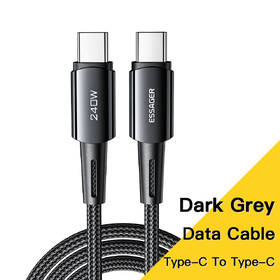 Kábel Essager Sunset USB-C / USB-C 2.0 5A, 240W, 1m čierny

 obrázok produktu 2 z 3