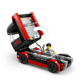 Stavebnica LEGO® City 60445 Kamión F1® s autami RB20 a AMR24 F1® 

 obrázok produktu 5 z 9