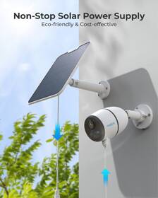 Solárny panel Reolink Solar Panel 2 Type-C biely

 obrázok produktu 4 z 8