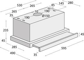 Odsávač pár Concept OPV3860BC čierny

 obrázok produktu 6 z 6