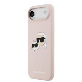 Kryt na mobil Karl Lagerfeld Liquid Silicone Double Heads MagSafe na Apple iPhone Air ružový

 obrázok produktu 2 z 7