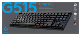 Klávesnica Logitech G515 Rapid TKL, CZ/SK 

 obrázok produktu 4 z 6