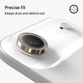 Tvrdené sklo ZAGG InvisibleShield Premium GL (CameraRing) Glitter na Apple iPhone Air zlaté

 obrázok produktu 6 z 11
