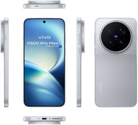 Mobilný telefón vivo X500 Pro Max 5G 12 GB / 1 TB - Professional Creator Kit sivý

 obrázok produktu 14 z 14