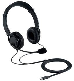 Headset KENSINGTON USB-C Hi-Fi čierny

 obrázok produktu 1 z 6