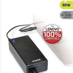 Sieťový adaptér PORT CONNECT Lenovo 90W, 19V, 4,74A, 4x Lenovo plug čierny

 obrázok produktu 2 z 5