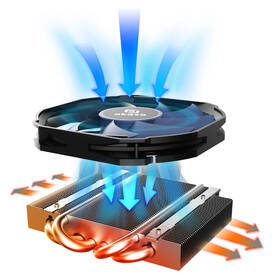 Chladič CPU AKASA ALUCIA H4i, Low profile, 4 heatpipes chróm

 obrázok produktu 4 z 4