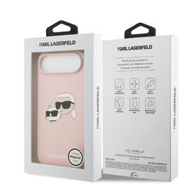 Kryt na mobil Karl Lagerfeld Liquid Silicone Double Heads MagSafe na Apple iPhone Air ružový

 obrázok produktu 7 z 7