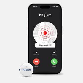 Chytrý osobný alarm Plegium Smart Emergency Button Wearable biely

 obrázok produktu 2 z 6