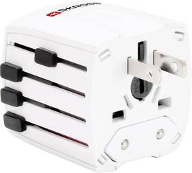 Cestovný adaptér SKROSS pre 150 krajín MUV Micro, 2.5A max. biely

 obrázok produktu 4 z 10