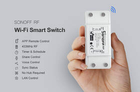Modul Sonoff Smart switch WiFi + RF 433 RF R2 

 obrázok produktu 7 z 16