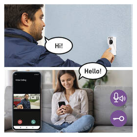 Videozvonček EMOS GoSmart batériový videozvonček IP-09D s Wi-Fi a solárnym panelom 

 obrázok produktu 18 z 24