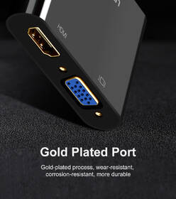 Redukcia UGREEN HDMI/VGA + HDMI Converter čierna

 obrázok produktu 10 z 10