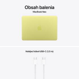 Notebook Apple 13" A18 Pro 6× CPU 5× GPU, 8 GB, 256 GB - citrusovo žltý SK 

 obrázok produktu 9 z 9
