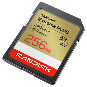 Pamäťová karta SANDISK 256GB UHS-I U3 (240R/160W) 

 obrázok produktu 1 z 4