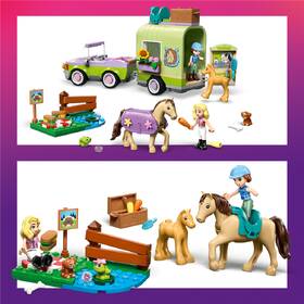 Stavebnica LEGO® Friends 42695 Přívěs s koněm a hříbětem 

 obrázok produktu 4 z 9