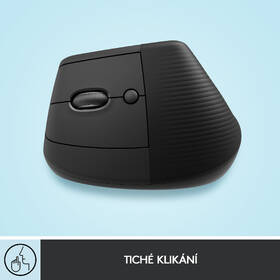 Myš Logitech Lift Left Vertical Ergonomic sivá

 obrázok produktu 5 z 8