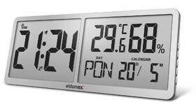 Nástenné hodiny Eldonex ECL-1110 strieborné

 obrázok produktu 3 z 4